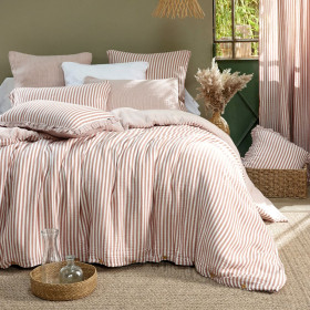 Housse de Couette Réversible Gaze de Coton ROMIE