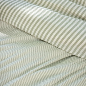 Bout de lit en Gaze de coton tissée teinte ROMIE