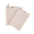 Lot de 2 Torchons Gaze de Coton ROMIE