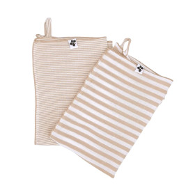 Lot de 2 Torchons Gaze de Coton ROMIE