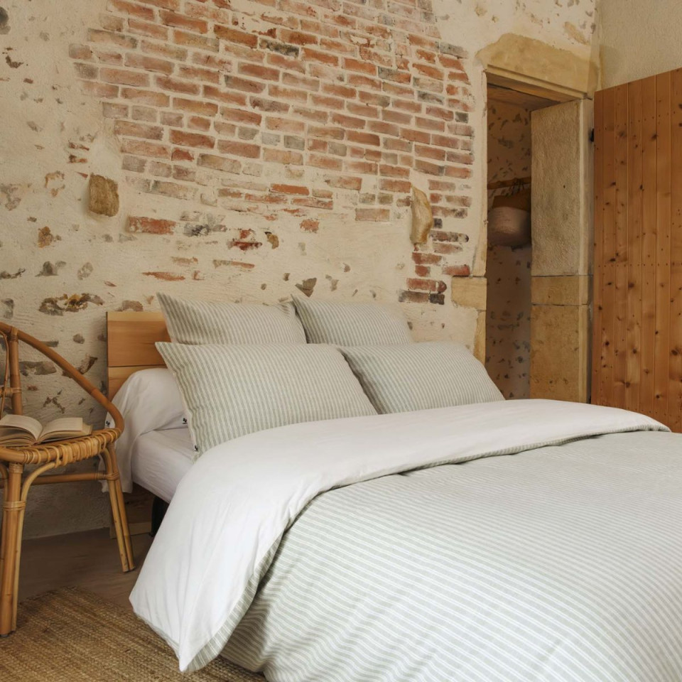 Housse de Couette Coton Texturé TEO