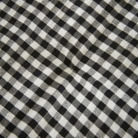 Bout de lit en Gaze de coton tissée teinte VICKIE