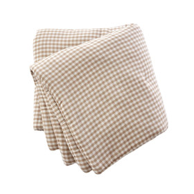 Bout de lit en Gaze de coton tissée teinte VICKIE