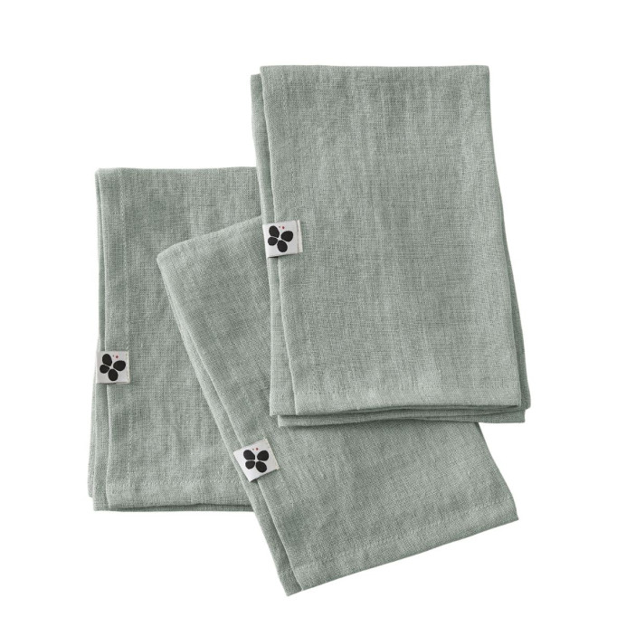 Lot de 3 serviettes SOLINE – L'Effet Papillon﻿