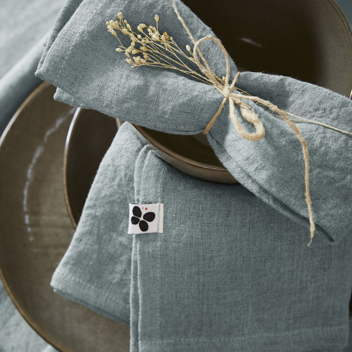 Lot de 3 serviettes SOLINE – L'Effet Papillon﻿