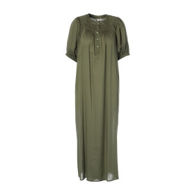 Robe Longue en Tencel LOUISIANNA Couleur:Army Green  JC Sophie