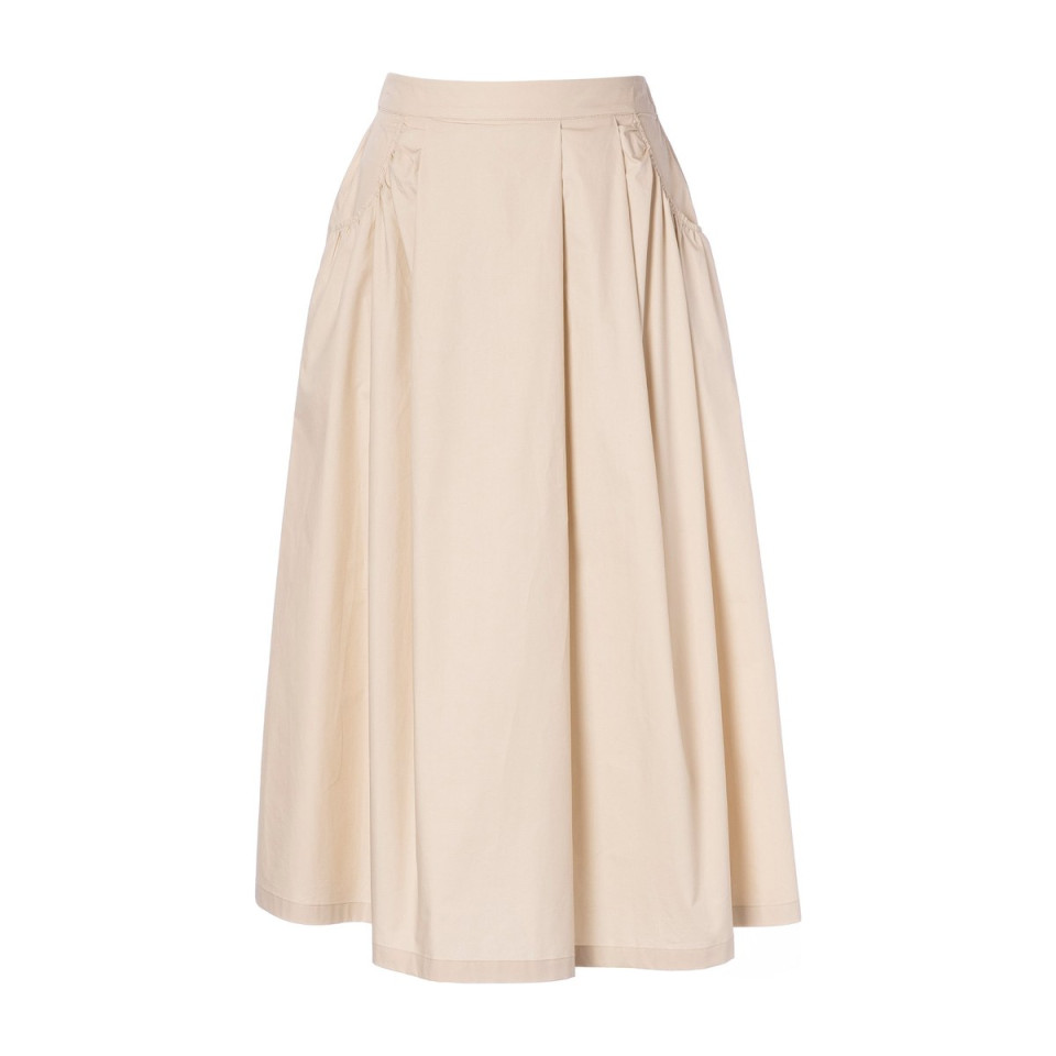 Jupe Ceinture Elastique en Coton LUISA  JC Sophie