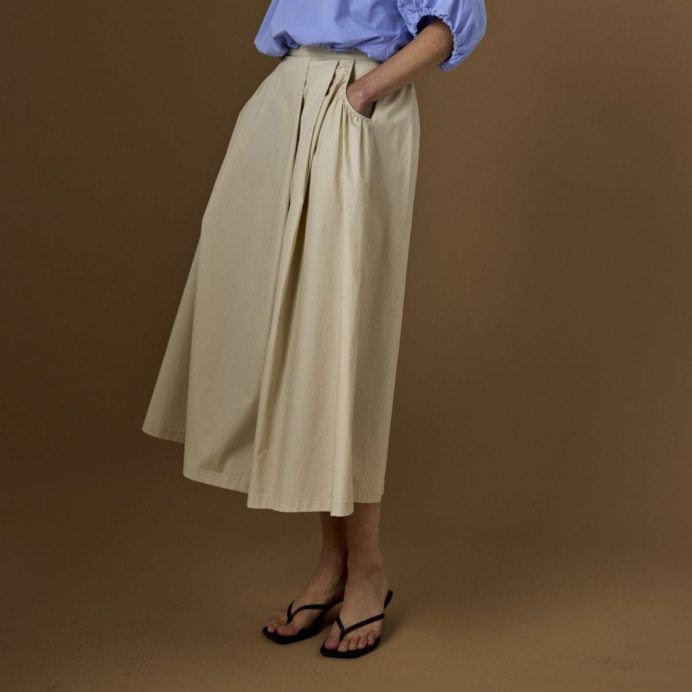 Jupe Ceinture Elastique en Coton LUISA  JC Sophie