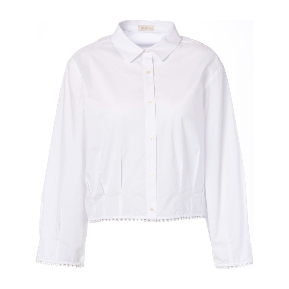 Blouse en Coton LANCELOT Couleur:Off White  JC Sophie
