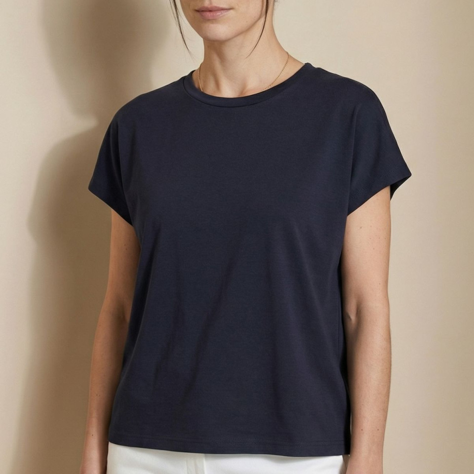 Top en Viscose LIAM Couleur:Midnight blue  JC Sophie