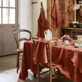 Nappe en Lin Lavé SOLINE