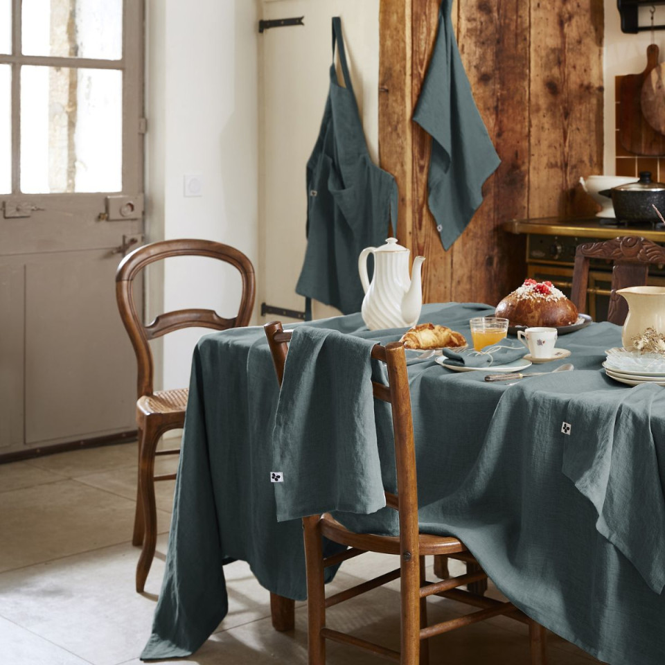 Nappe en Lin Lavé SOLINE
