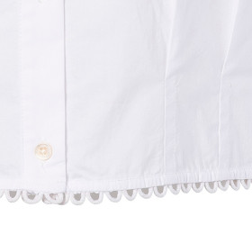 Blouse en Coton LANCELOT Couleur:Off White  JC Sophie