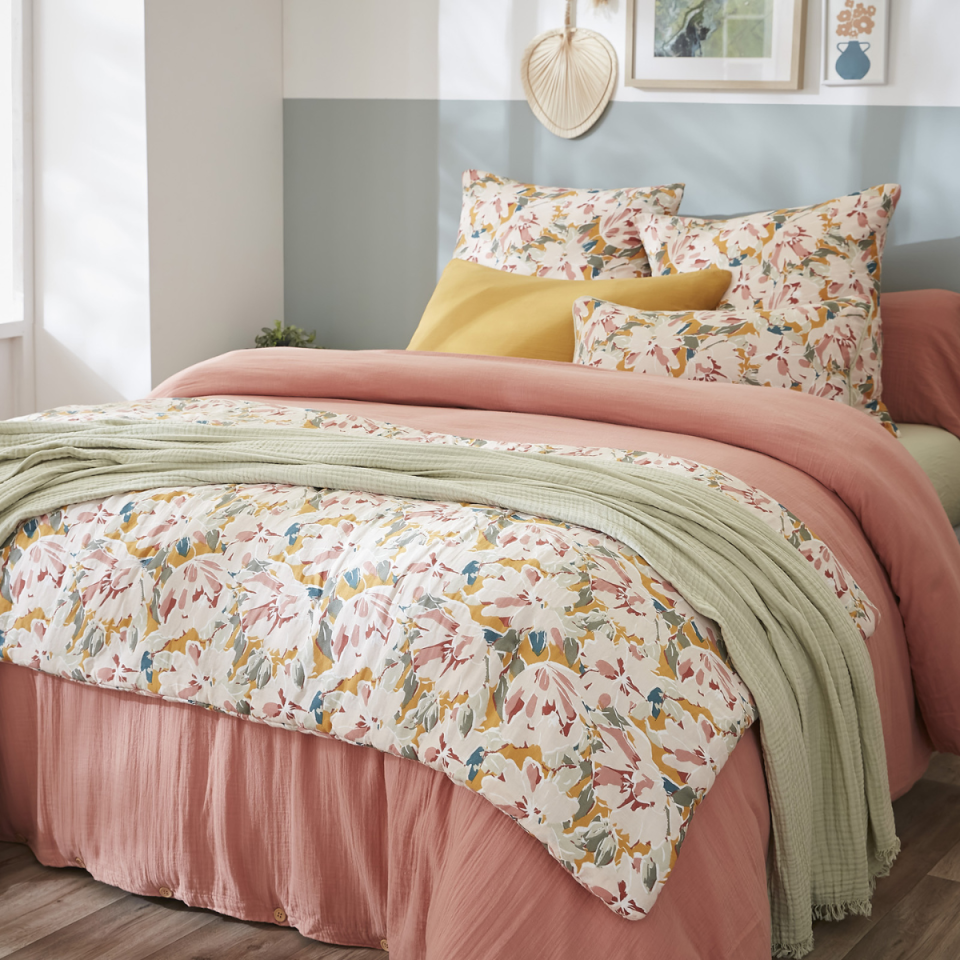 Taie d'Oreiller en Gaze de Coton CLARENCE