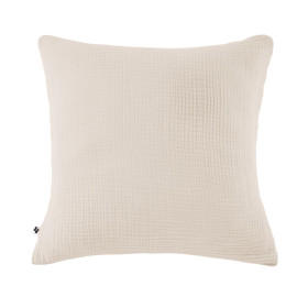 Taie d'Oreiller Gaze de Coton INA Couleur:Pampa  L'Effet Papillon