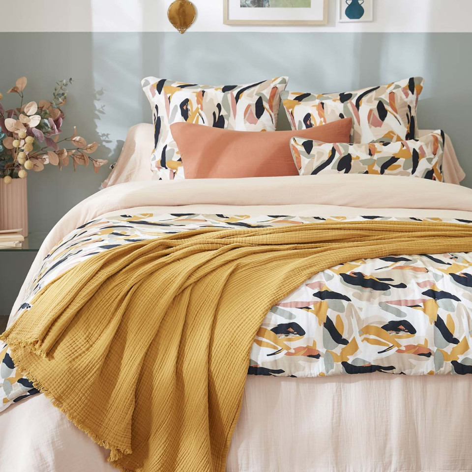 Edredon en Gaze de Coton JULIA  