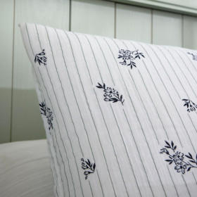 Taie d'Oreiller Gaze de Coton ELEONORE