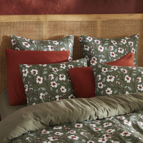 Taie d'Oreiller Gaze de Coton FLORA