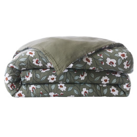 Housse De Couette Réversible Gaze de Coton FLORA