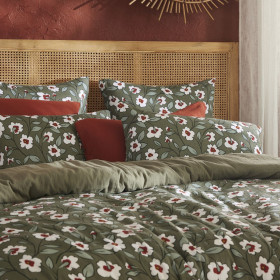 Housse De Couette Réversible Gaze de Coton FLORA