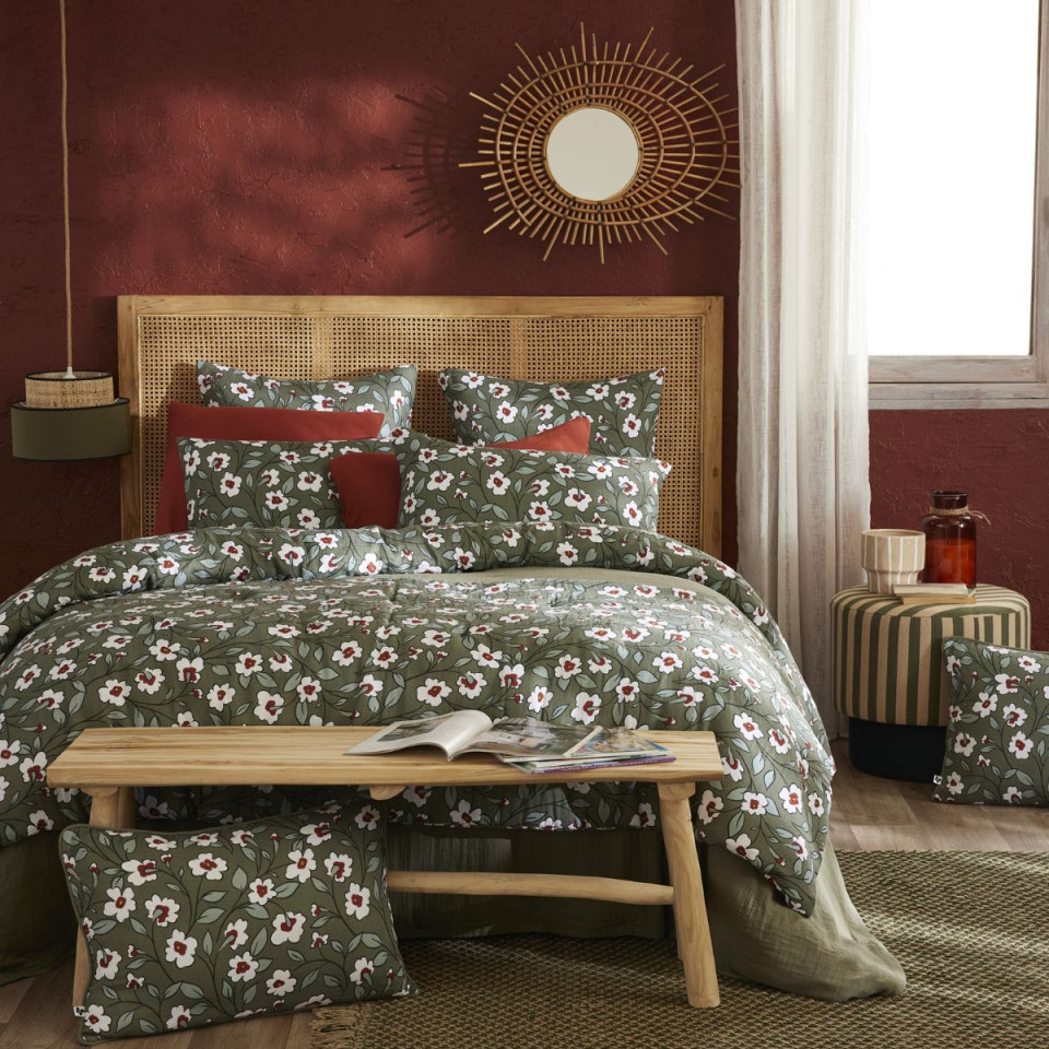 Édredon en Gaze de coton FLORA