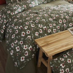 Édredon en Gaze de coton FLORA