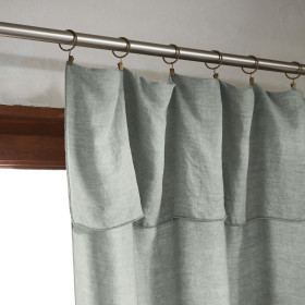 Rideau Lyocell avec Anneaux LYSANDRE