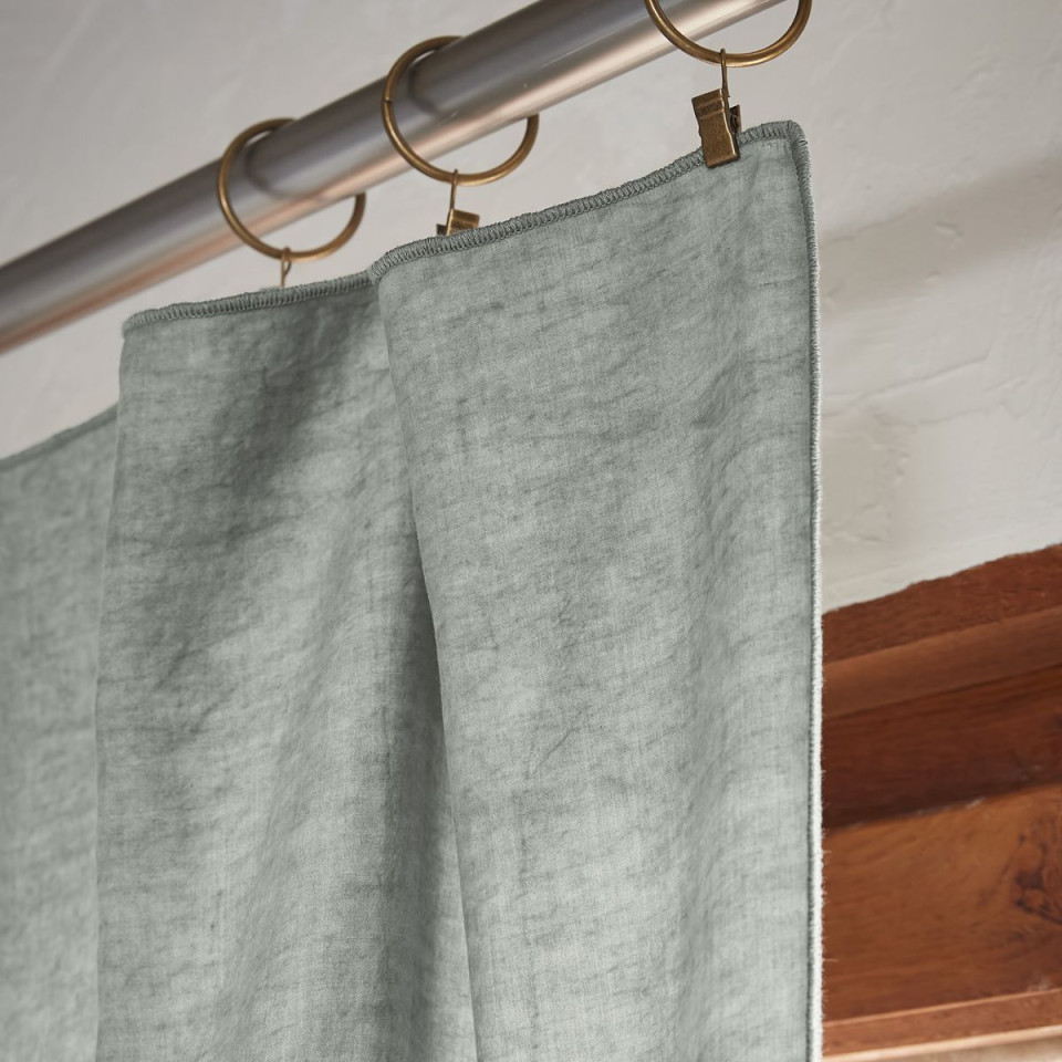 Rideau Lyocell avec Anneaux LYSANDRE