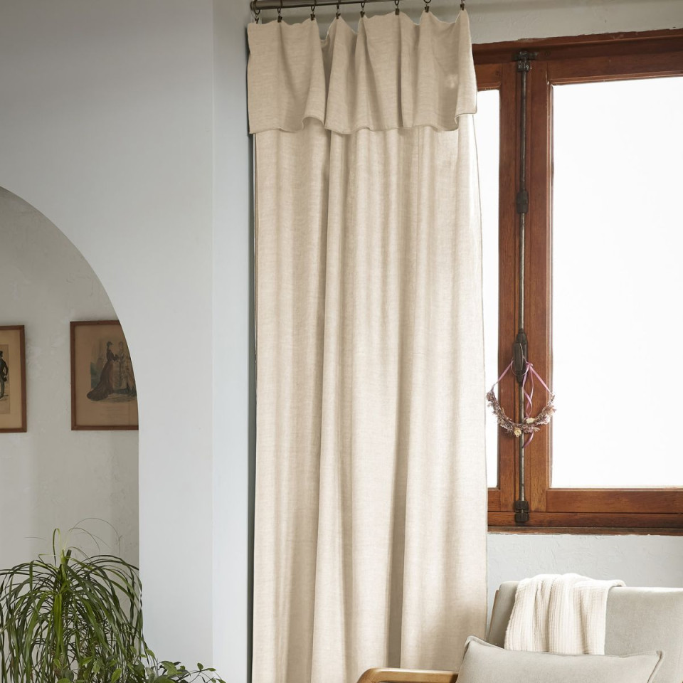 Rideau Lyocell avec Anneaux LYSANDRE