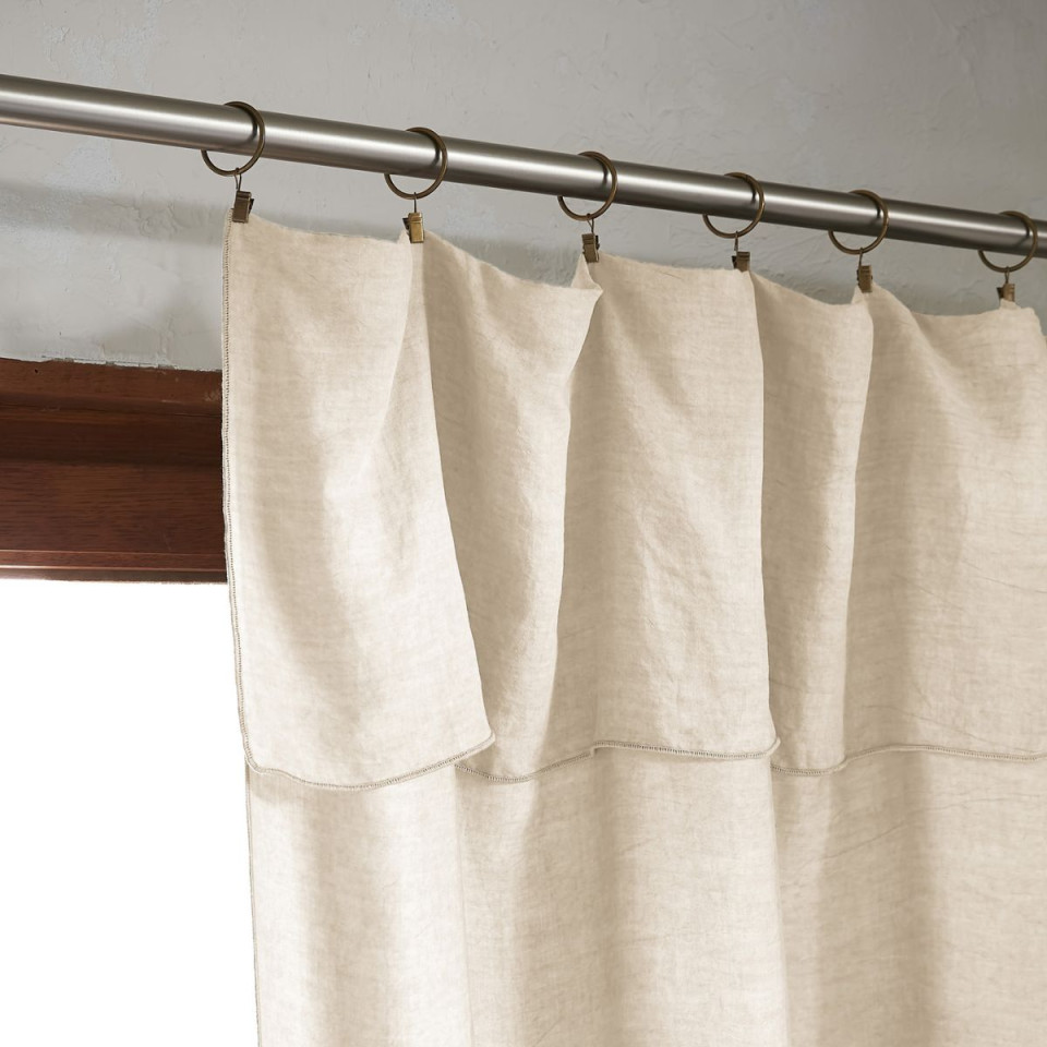 Rideau Lyocell avec Anneaux LYSANDRE