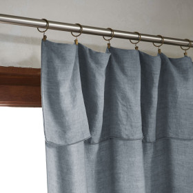 Rideau Lyocell avec Anneaux LYSANDRE