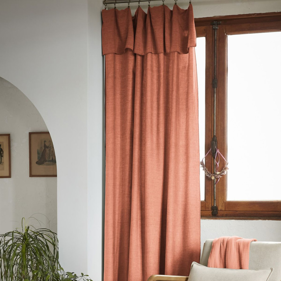 Rideau Lyocell avec Anneaux LYSANDRE