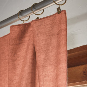 Rideau Lyocell avec Anneaux LYSANDRE