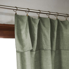 Rideau Lyocell avec Anneaux LYSANDRE