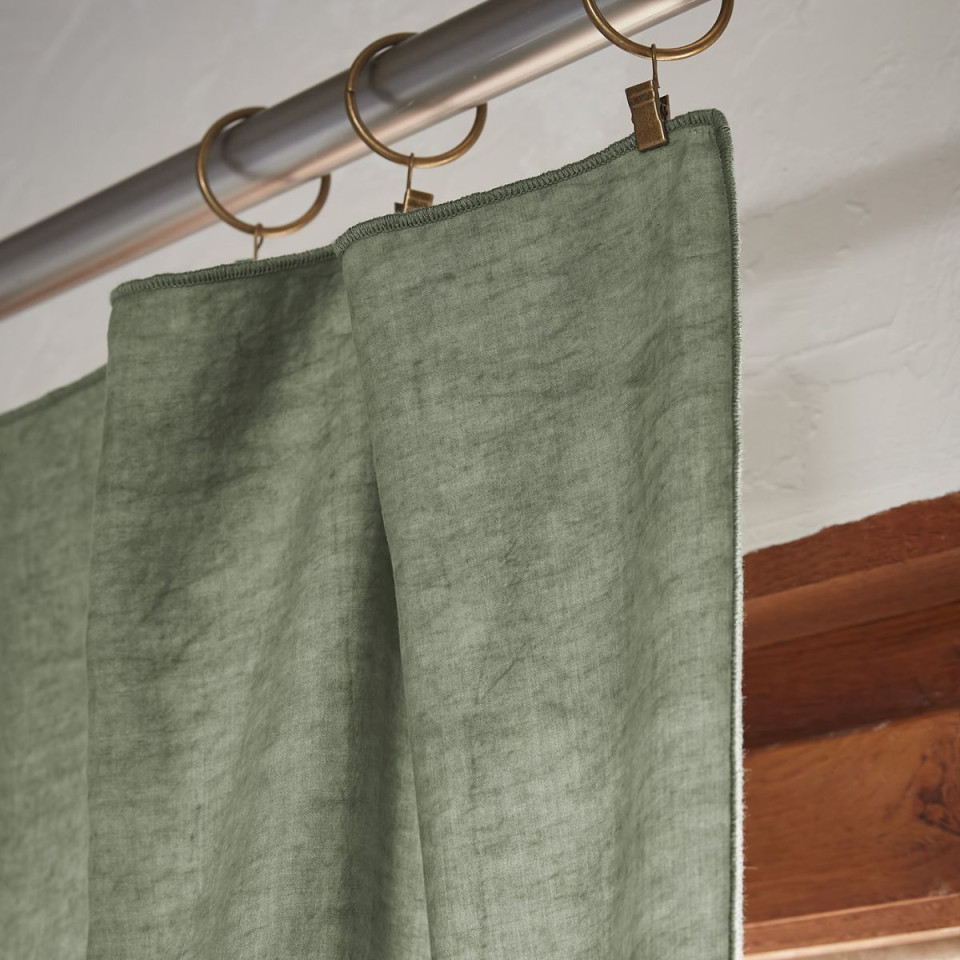 Rideau Lyocell avec Anneaux LYSANDRE