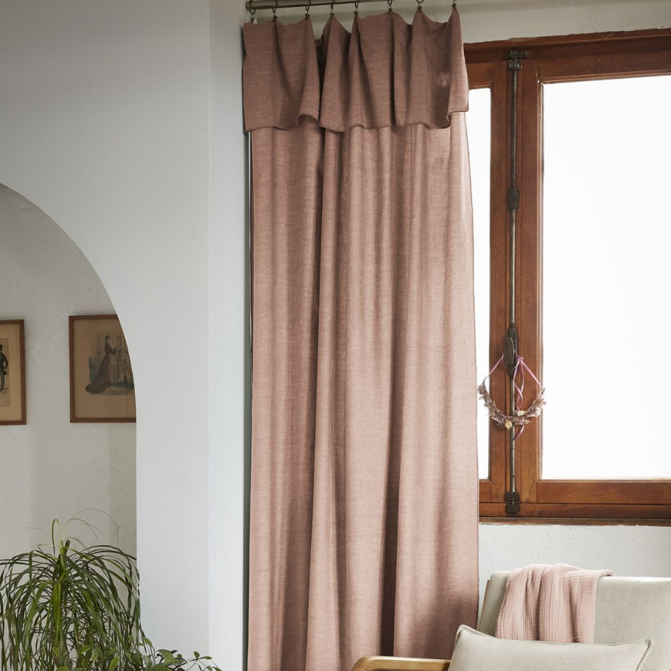 Rideau Lyocell avec Anneaux LYSANDRE