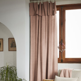 Rideau Lyocell avec Anneaux LYSANDRE