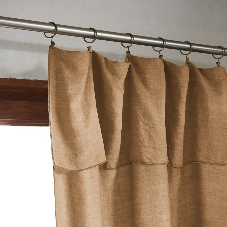 Rideau Lyocell avec Anneaux LYSANDRE