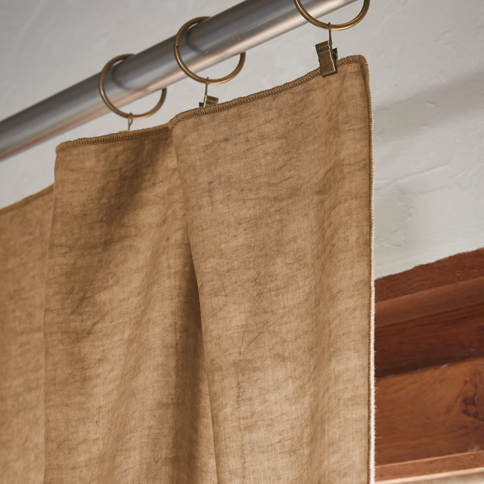 Rideau Lyocell avec Anneaux LYSANDRE