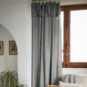 Rideau Lyocell avec Anneaux LYSANDRE