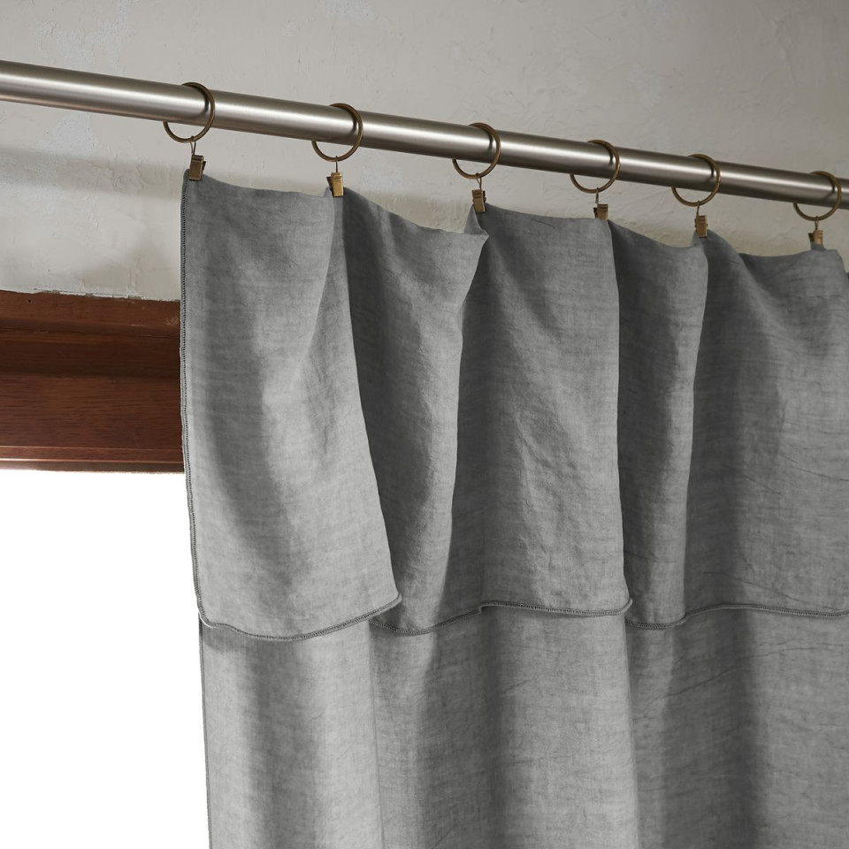 Rideau Lyocell avec Anneaux LYSANDRE