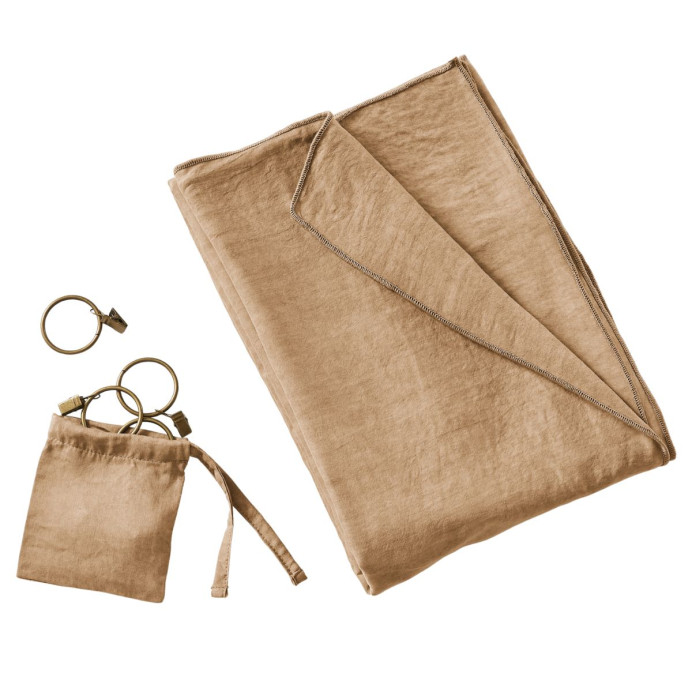 Rideau LYSANDRE – L'Effet Papillon | Impression Lin