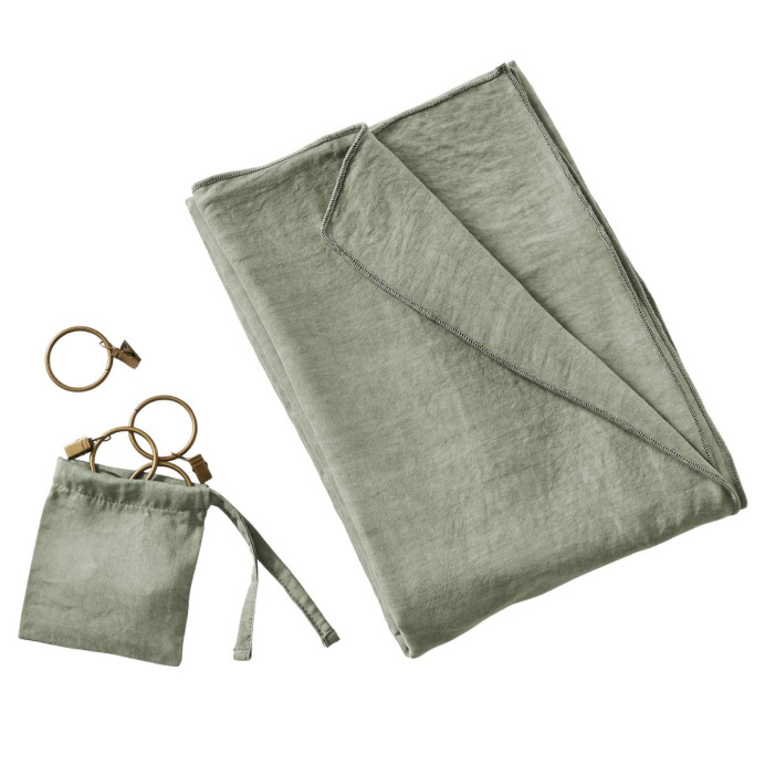 Rideau LYSANDRE – L'Effet Papillon | Impression Lin