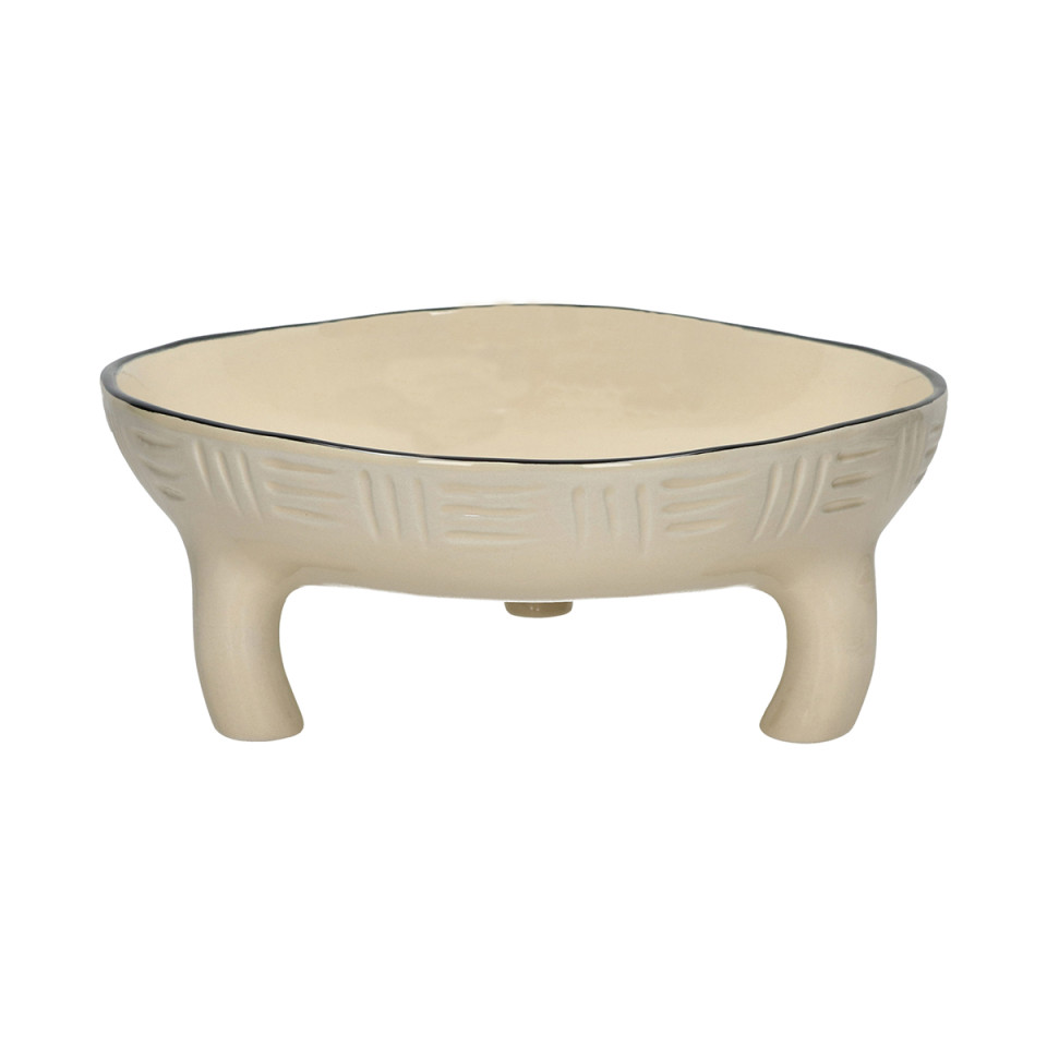 Plat Décoratif en Grès MEET THE KUTI'S