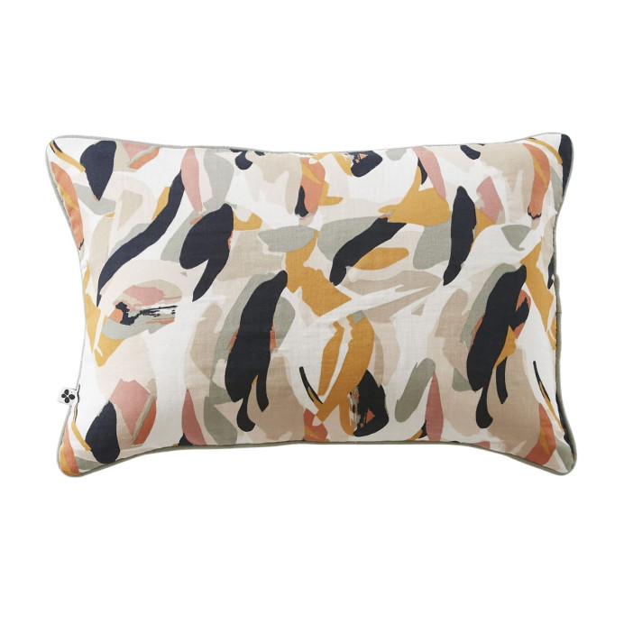 Coussin JULIA – L'Effet Papillon | Impression Lin