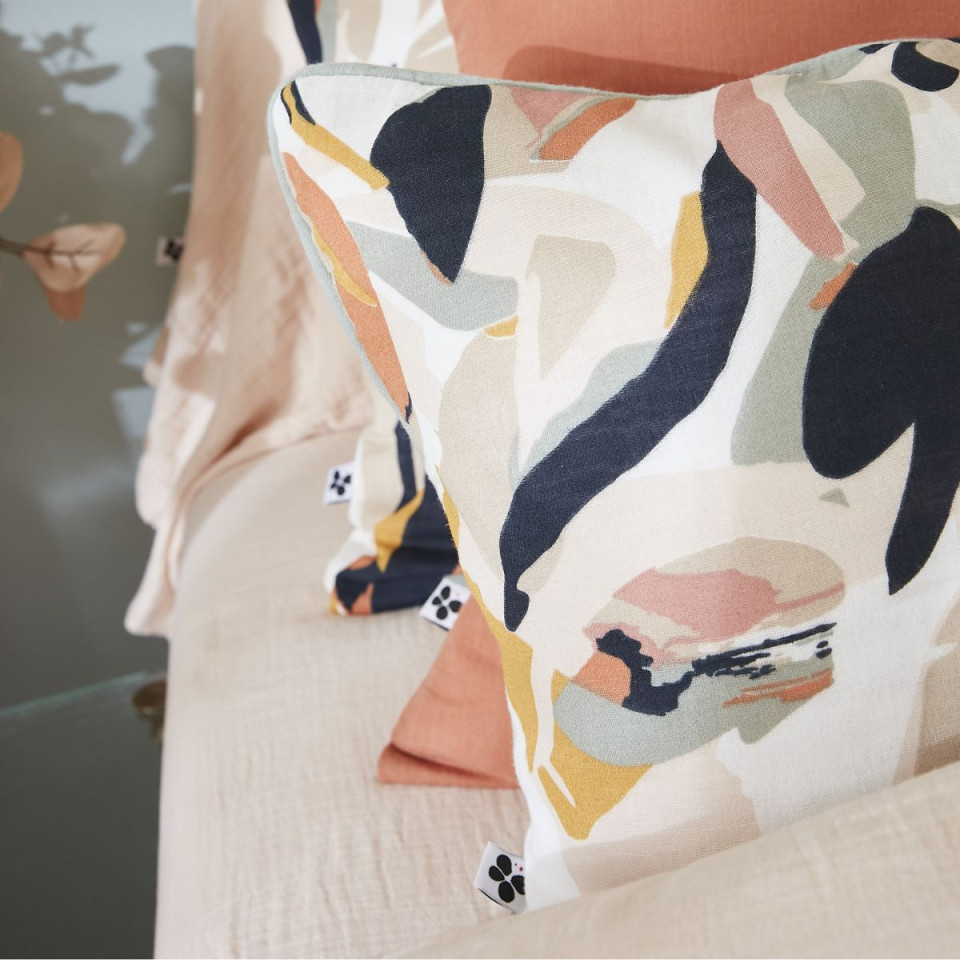 Coussin Gaze de coton JULIA