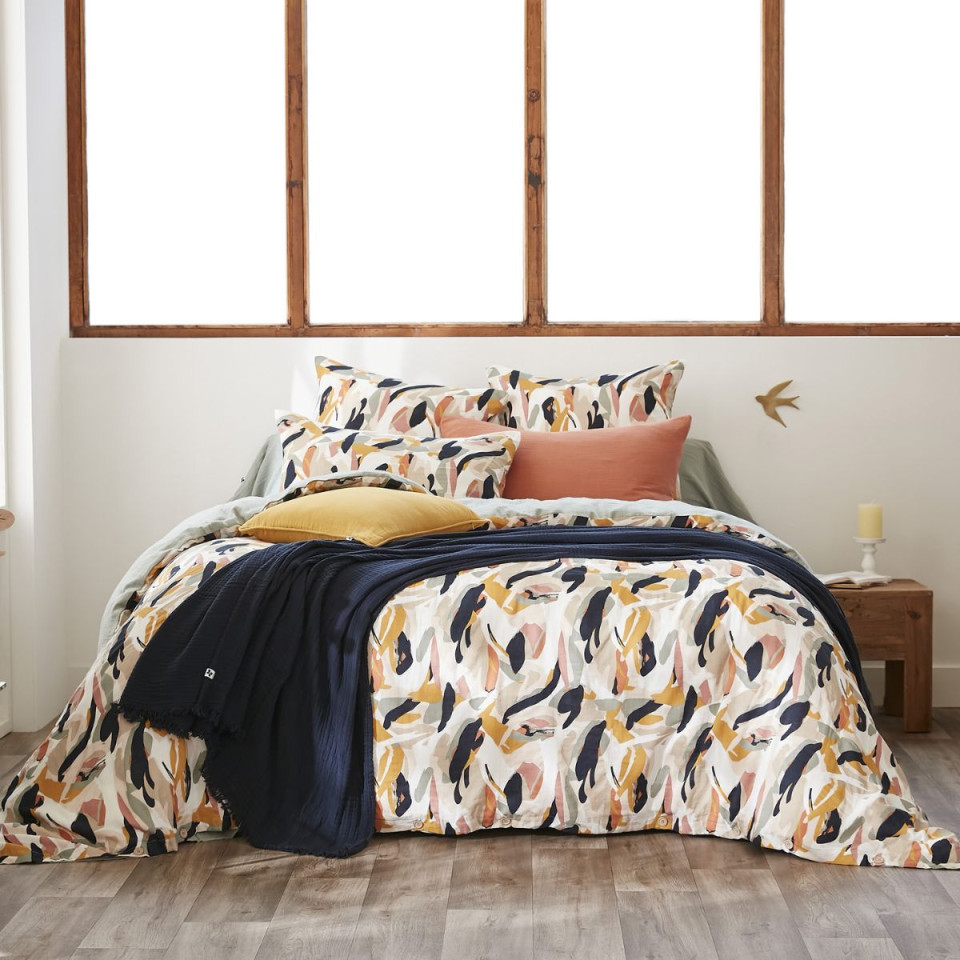 Housse de Couette en Gaze de coton JULIA