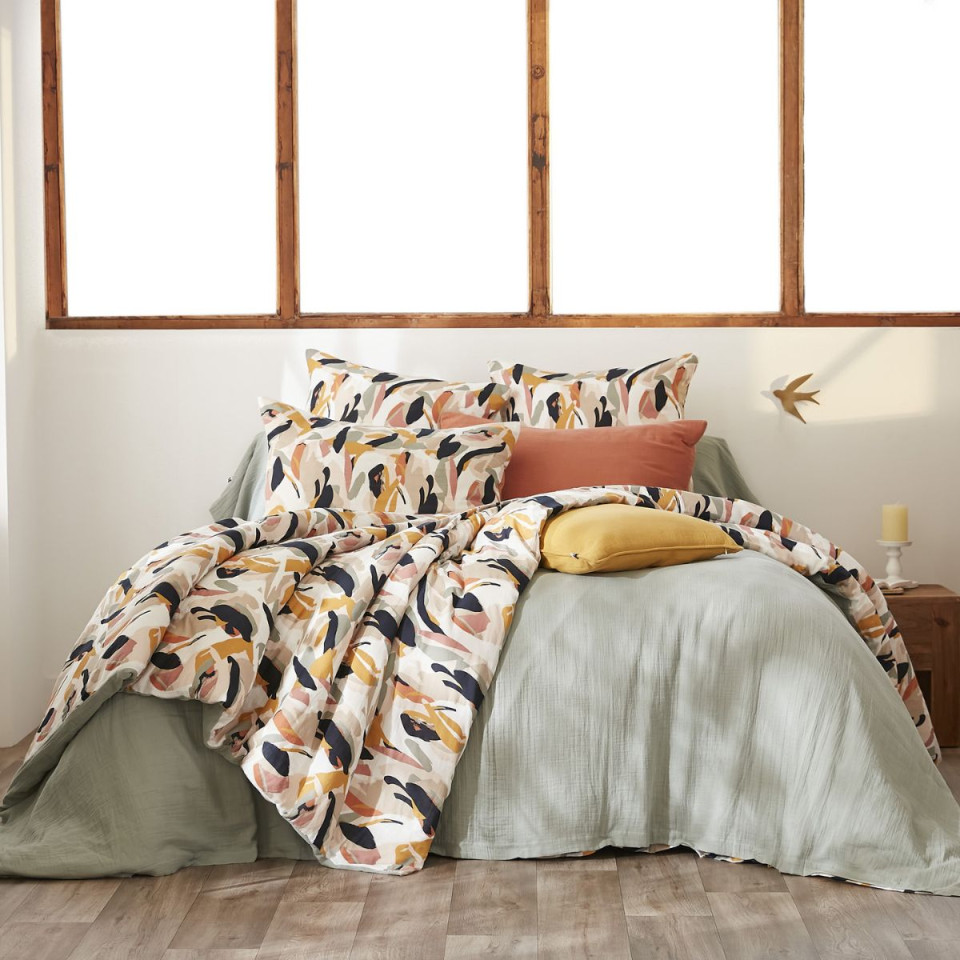 Housse de Couette en Gaze de coton JULIA