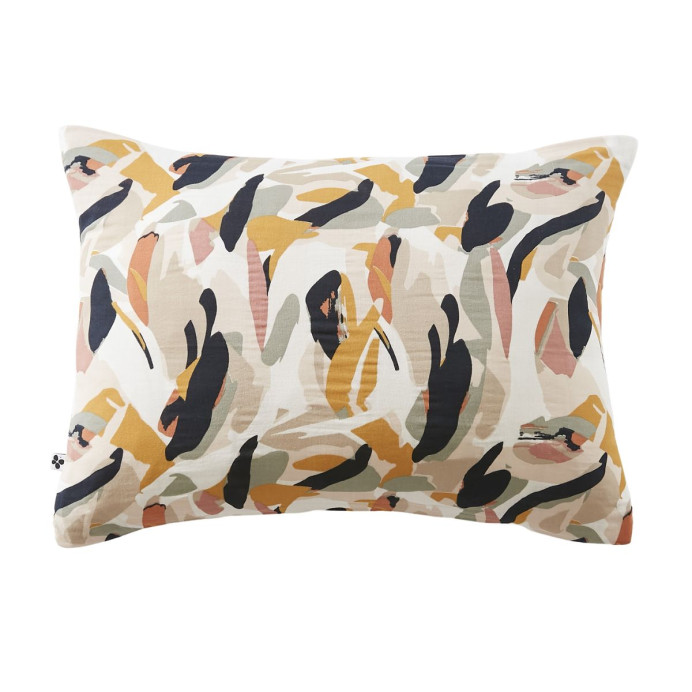 Taie d'Oreiller JULIA – L'Effet Papillon | Impression Lin