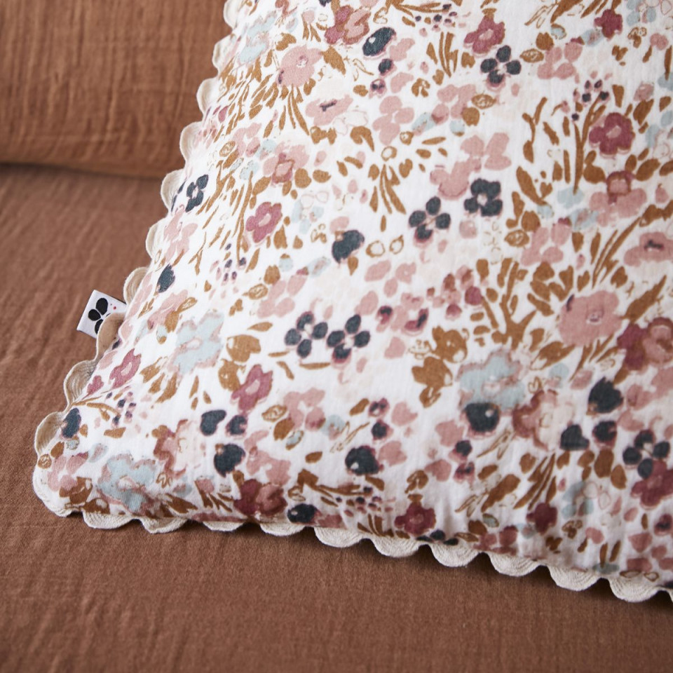 Coussin Gaze de Coton CAPUCINE